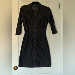 Mexx denim fitted shirt dress. Size 2